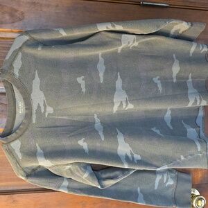 SOMOMA Camoflauge Thermal Cotton Long Sleeve Shirt, Sz. Large